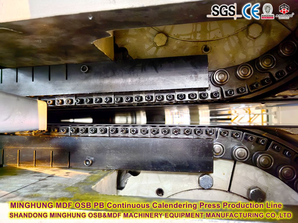 MINGHUNG OSB PB Continuous Calendering Press Production Line MINGHUNG OSB PB Continuous Calendering Press Production Line