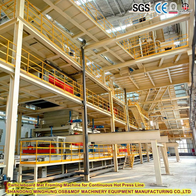 Mechnical Forming Machine And Air Flow Forming Machine for Chipboard Production