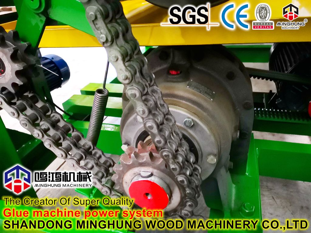 Glue machine power system