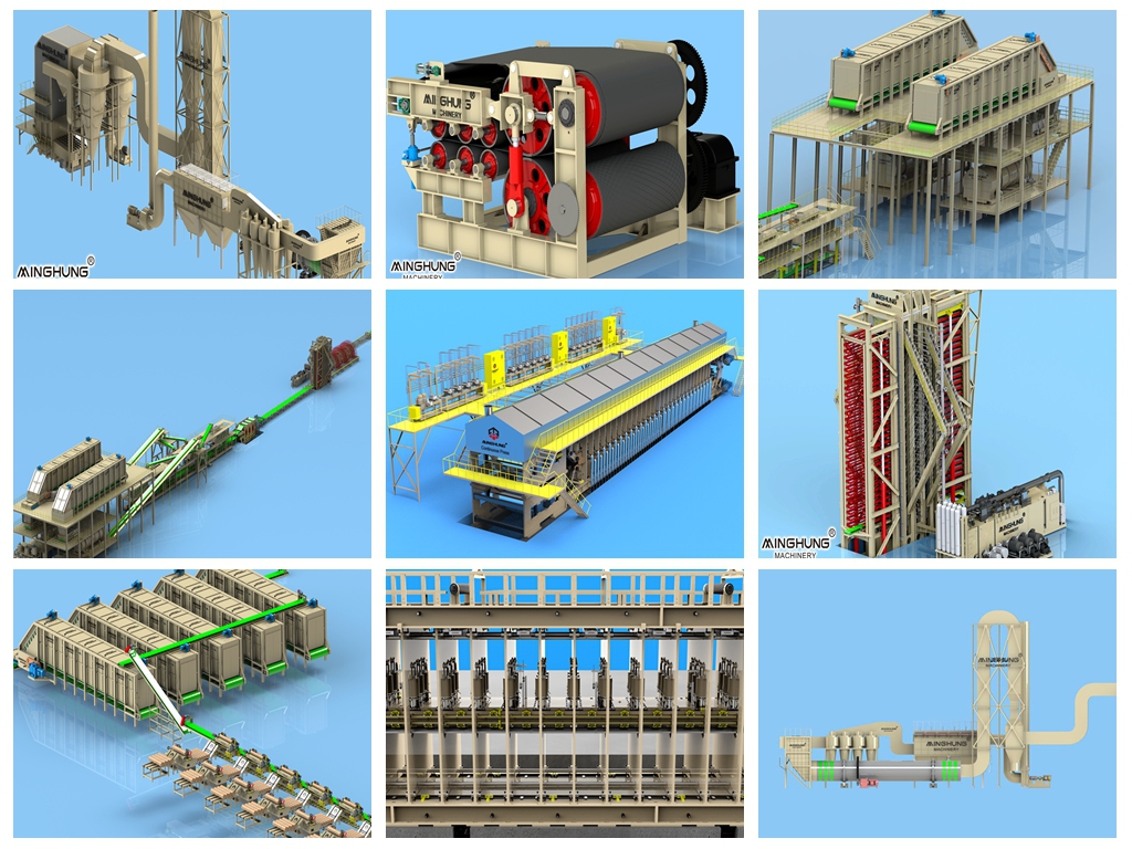 MINGHUNG wood based panel machine