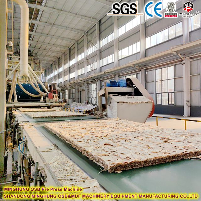 Oriented Strand Board Line with Precision Strand Alignment