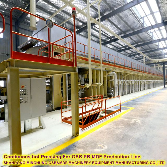 A Fully Automatic Calibrated High-speed MDF Sheet Continuous Press Machine, Capable of Producing 2,500 M³ Per Day