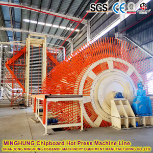 Steam-Heated Particleboard Automatic Multi-Opening Hot Press 