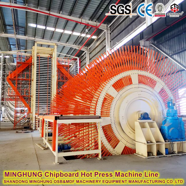 Steam-Heated Particleboard Automatic Multi-Opening Hot Press 