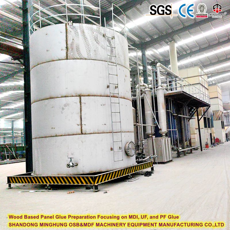Wood Based Panel Glue Preparation Focusing on MDI Glue UF Glue and PF Glue