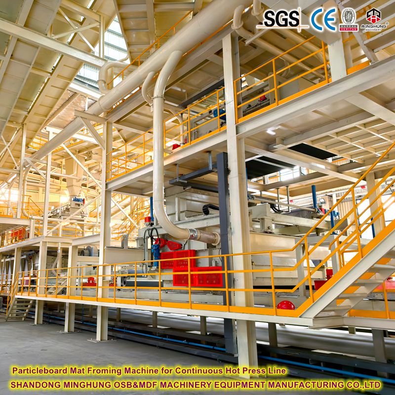 Particleboard Mat Froming Machine for Continuous Hot Press Production Line