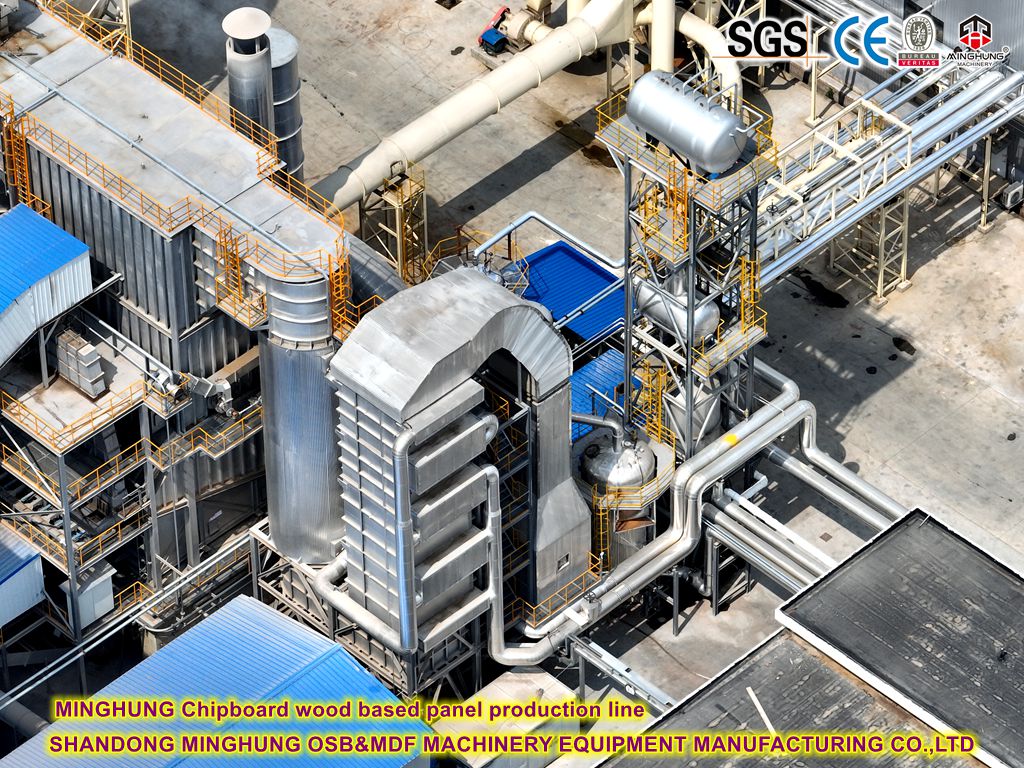 MINGHUNG particleboard wood based panel production machine line