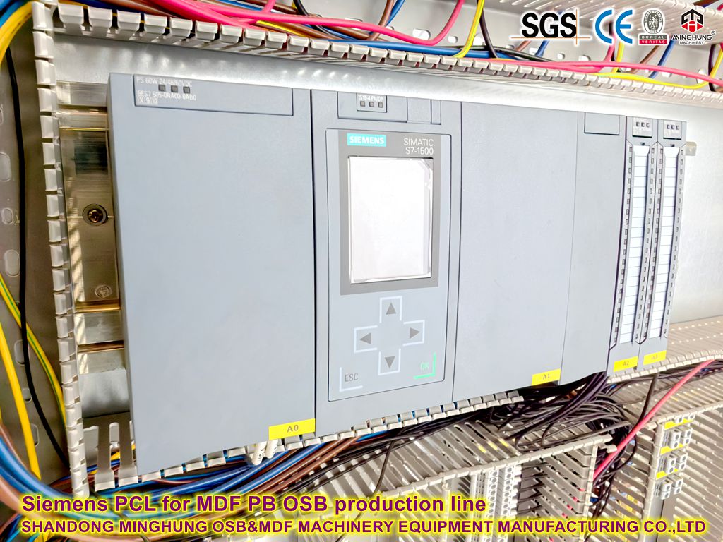 Siemens PLC for MDF PB OSB production line