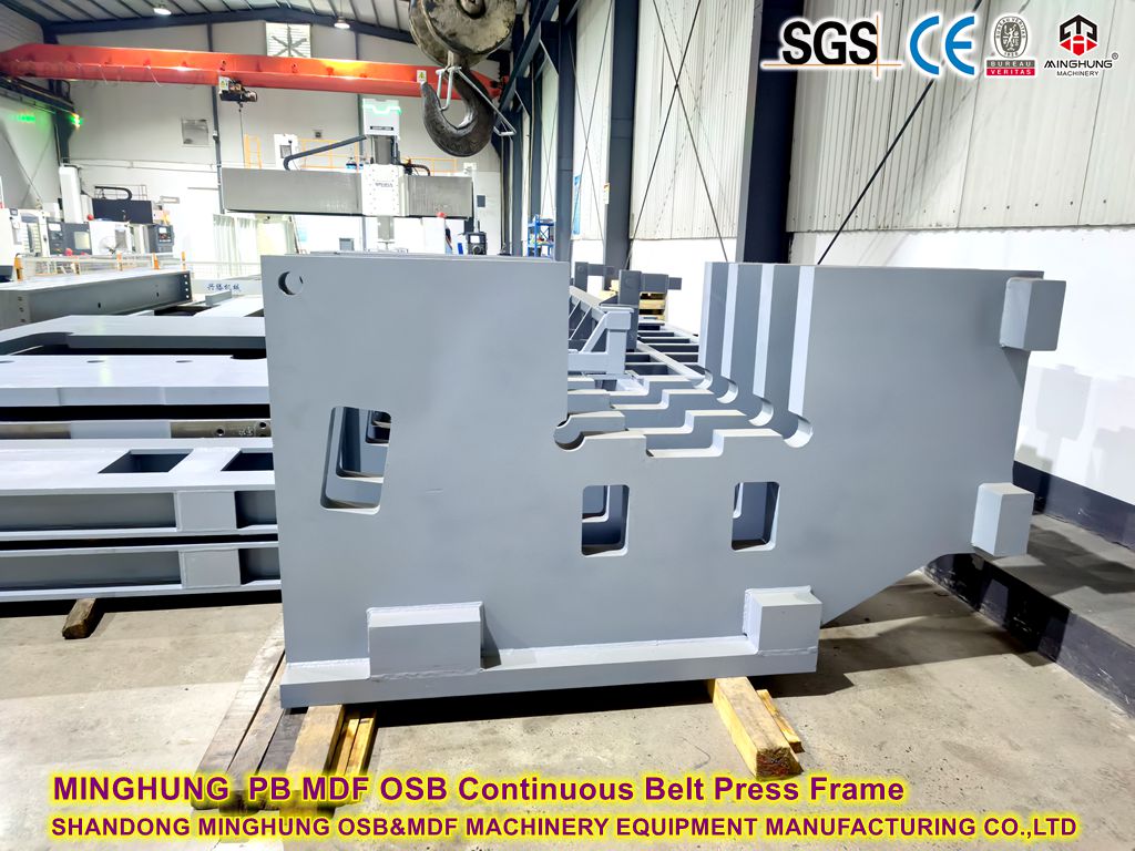 MINGHUNG PB MDF OSB Continuous Belt Press Frame