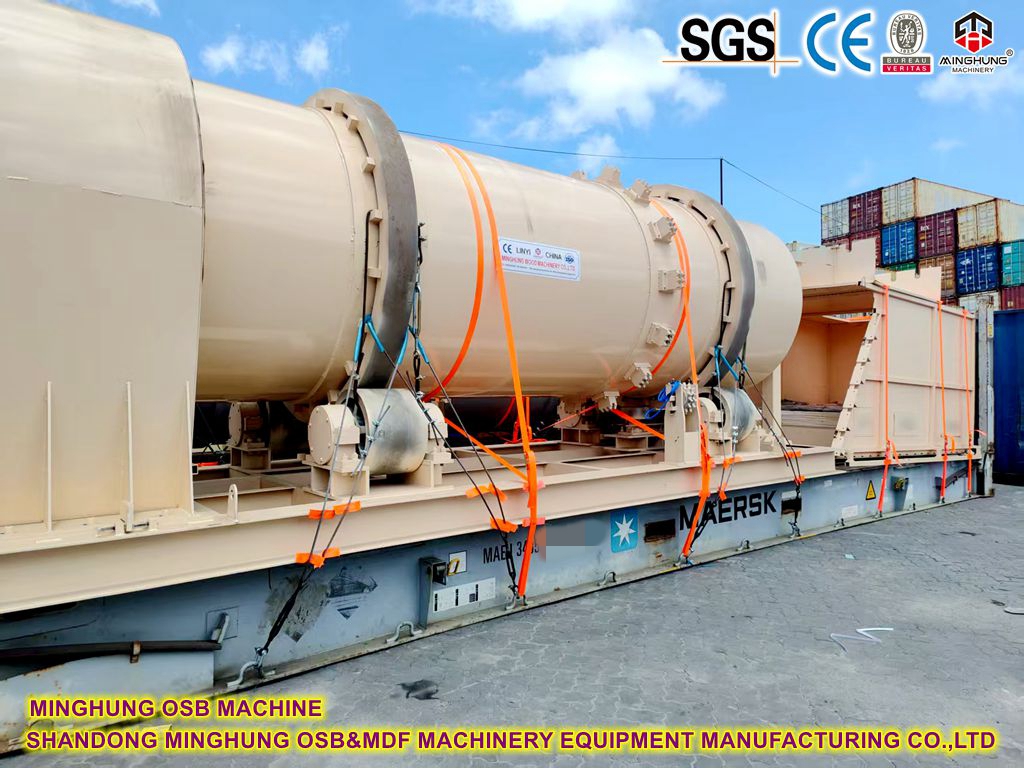 Glue blender for making OSB board