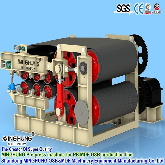 High-Capacity & High-Efficiency MDF Continuous Press Production Line