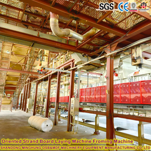 350M3/day OSB Production Line with Continuous Press
