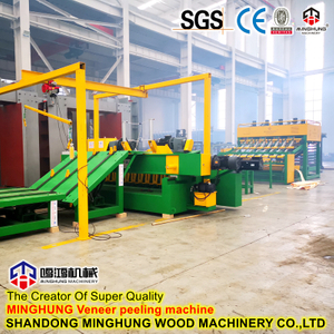 veneer peeling machine