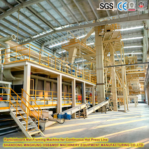 Fully Automatic Mechanical Particle Board Paving Production Line 