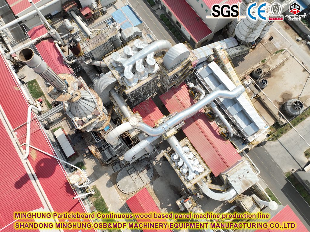 Particleboard Continuous wood based panel production line
