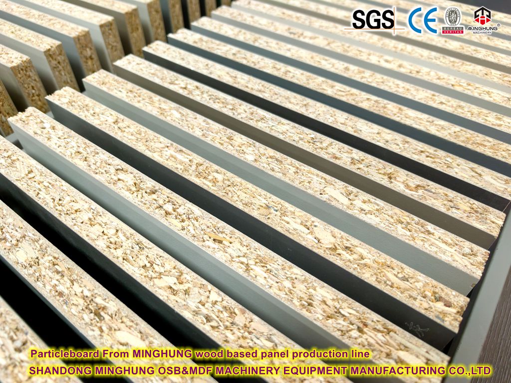 Particleboard From MINGHUNG wood based panel Particleboard production line