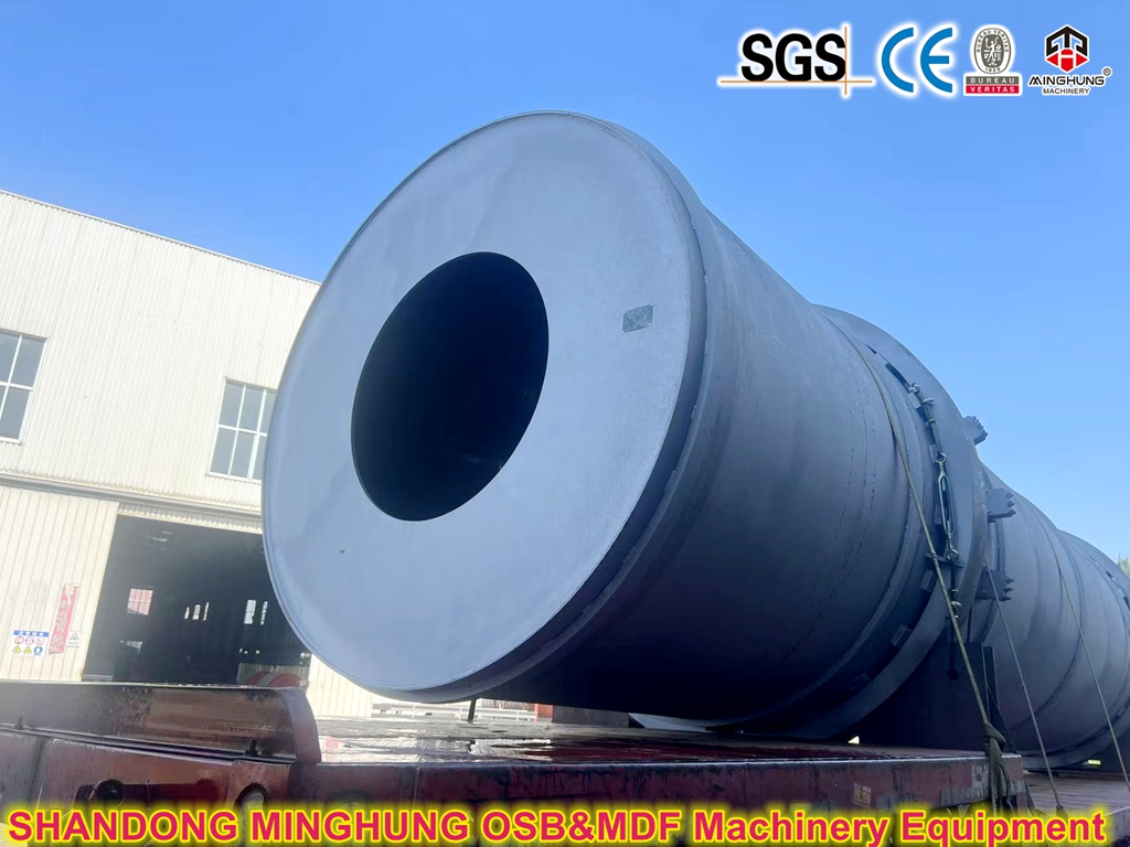 Sawdust wood chips dryer