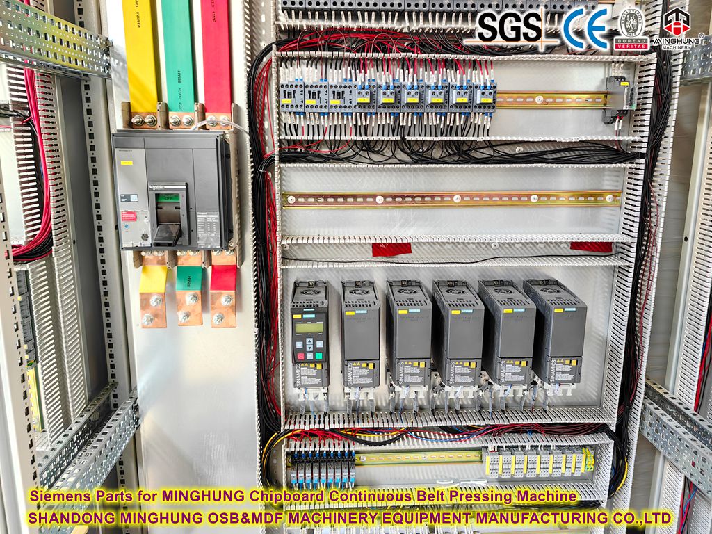 Siemens Parts for MINGHUNG Chipboard Continuous Belt Pressing Machine