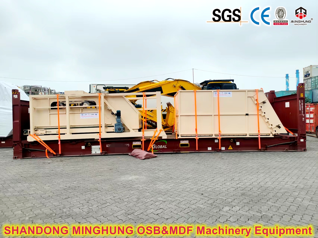 China MINGHUNG Corrugated OSB plate making machine