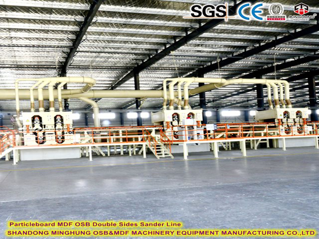 Particleboard for MDF OSB Double Sides Sander Line