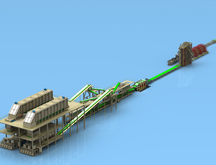 Mat forming with continuous pre-press and hot press