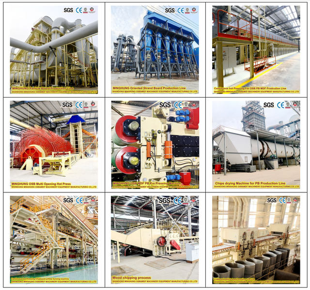 500m³ Daily Mixed Hardwood Particle Board 