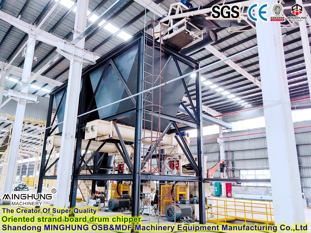 MINGHUNG Oriented Strand Board Drum Chipper