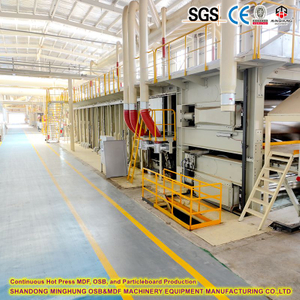 Panneaux en bois industriels 4.0 Presses continues intelligentes
