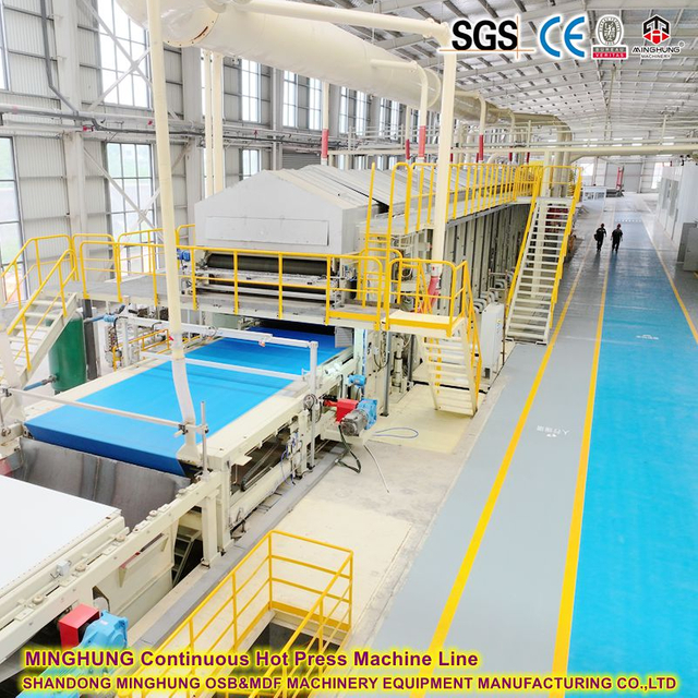  Непрерывная пресса Line OSB