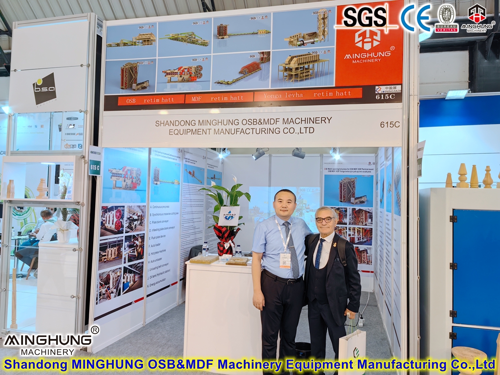 MINGHUNG Exhibition Chipboard Production Line