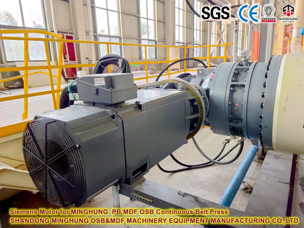 Siemens Motor for MINGHUNG PB MDF OSB Continuous Belt Press