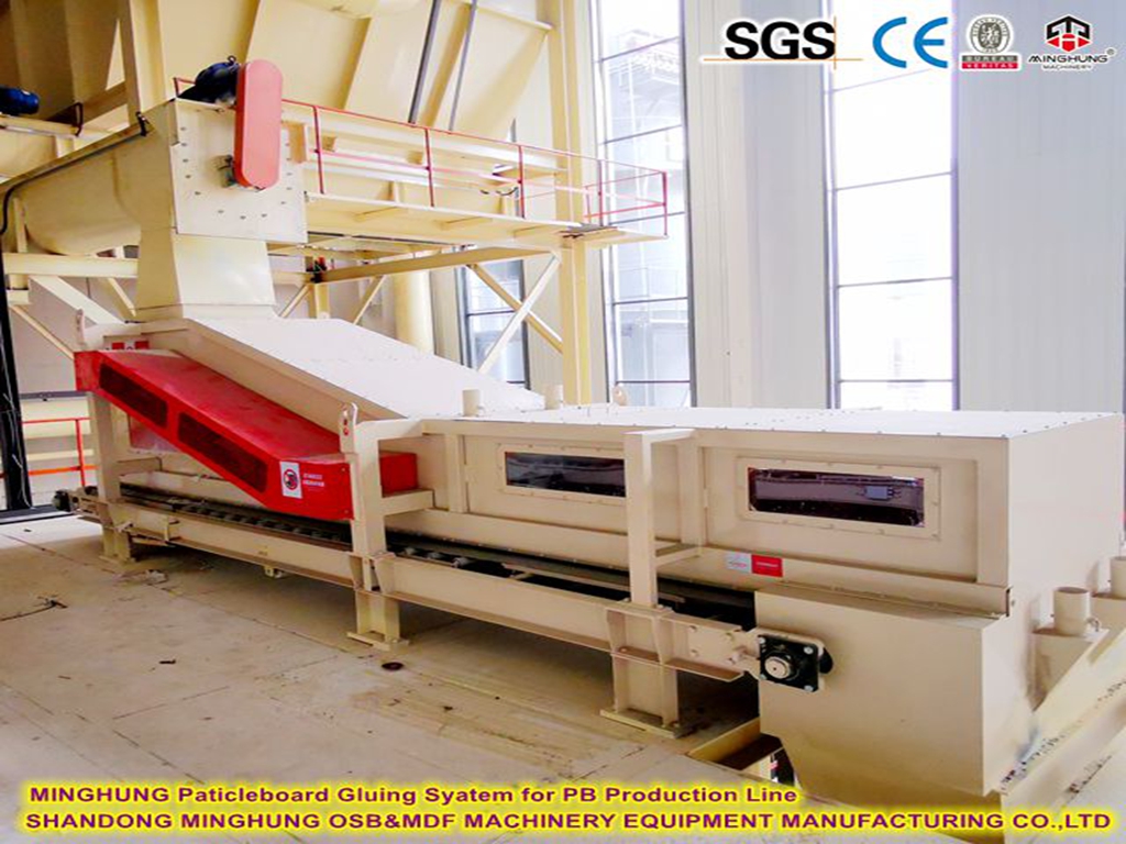 Chipboard Gluing Syatem for PB Production Line
