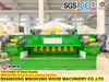 China Spindle Less Rotary Veneer Peeling Lathe -MINGHUNG Brand