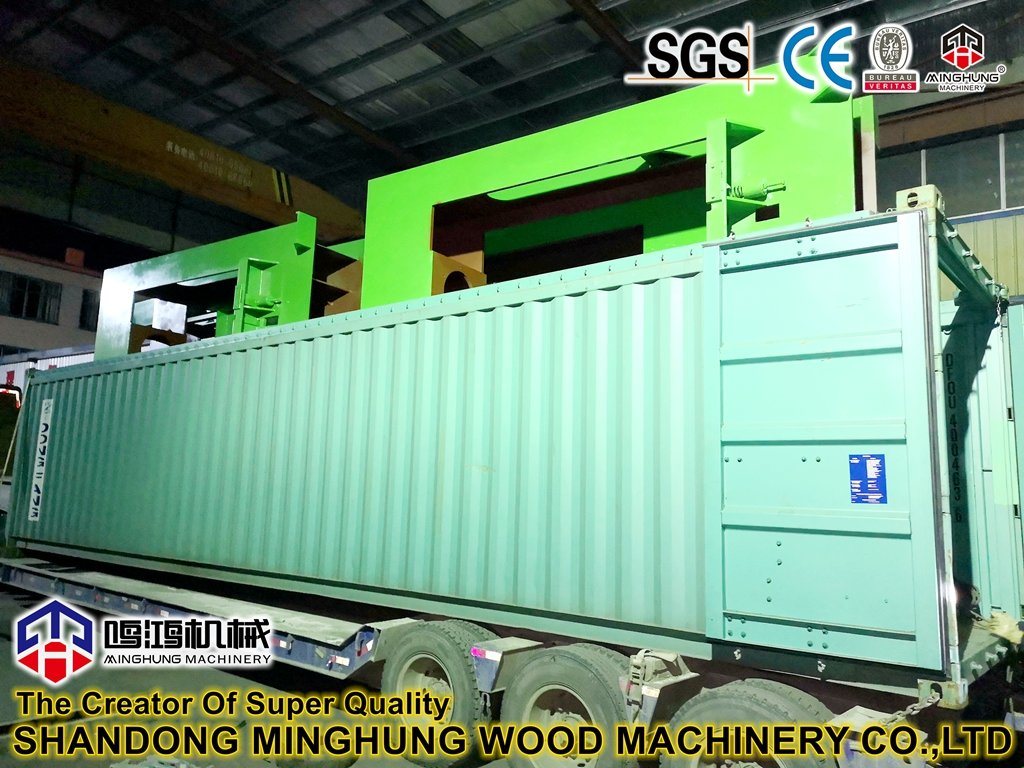 Plywood hot press from China
