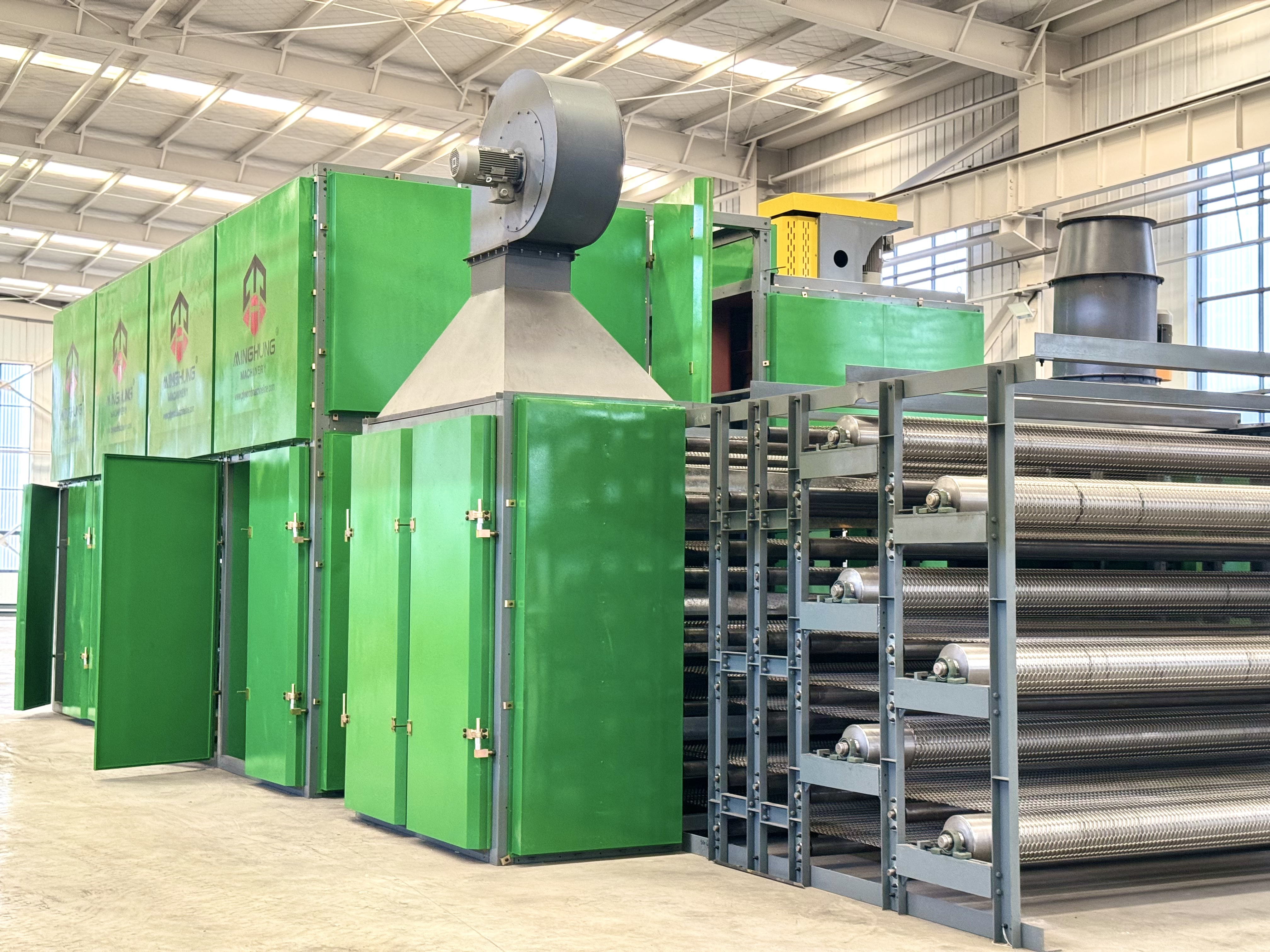 wire dryer for drying veneer