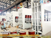 Fast Short Cycle Melamine Hot Press Machine for Laminated Particle Board MDF