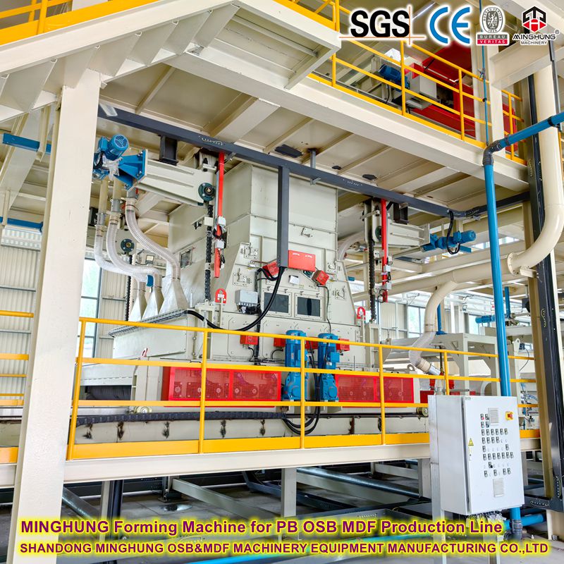MINGHUNG Forming Machine for PB OSB MDF Production Line