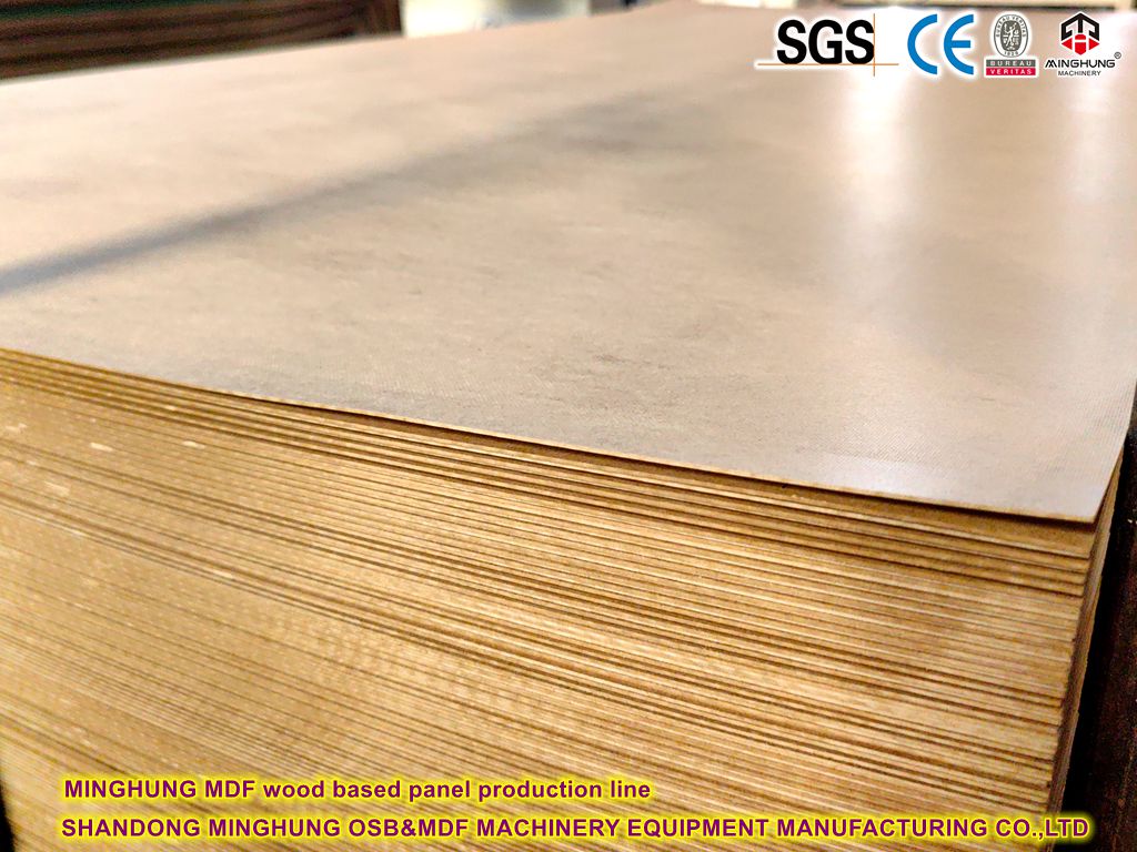 MINGHUNG MDF wood based panel production machine line
