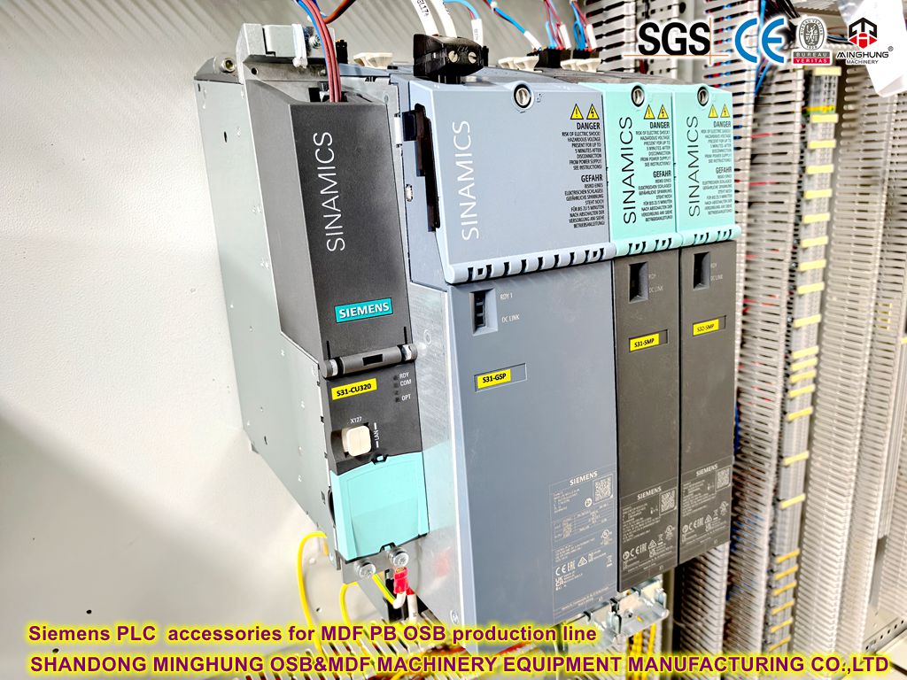 Siemens PLC accessories for PB OSB production line
