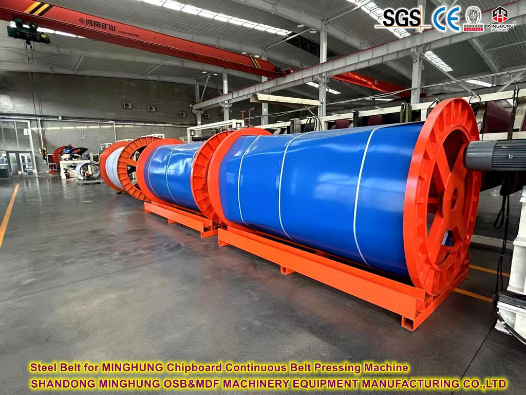 Steel Belt for MINGHUNG Chipboard Continuous Belt Pressing Machine