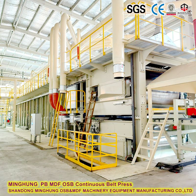 CE Certified Oriented Strand Board Continuous Hot Press 380V/50Hz 