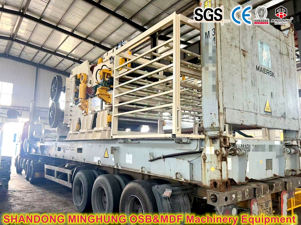 MINGHUNG OSB equipment loading