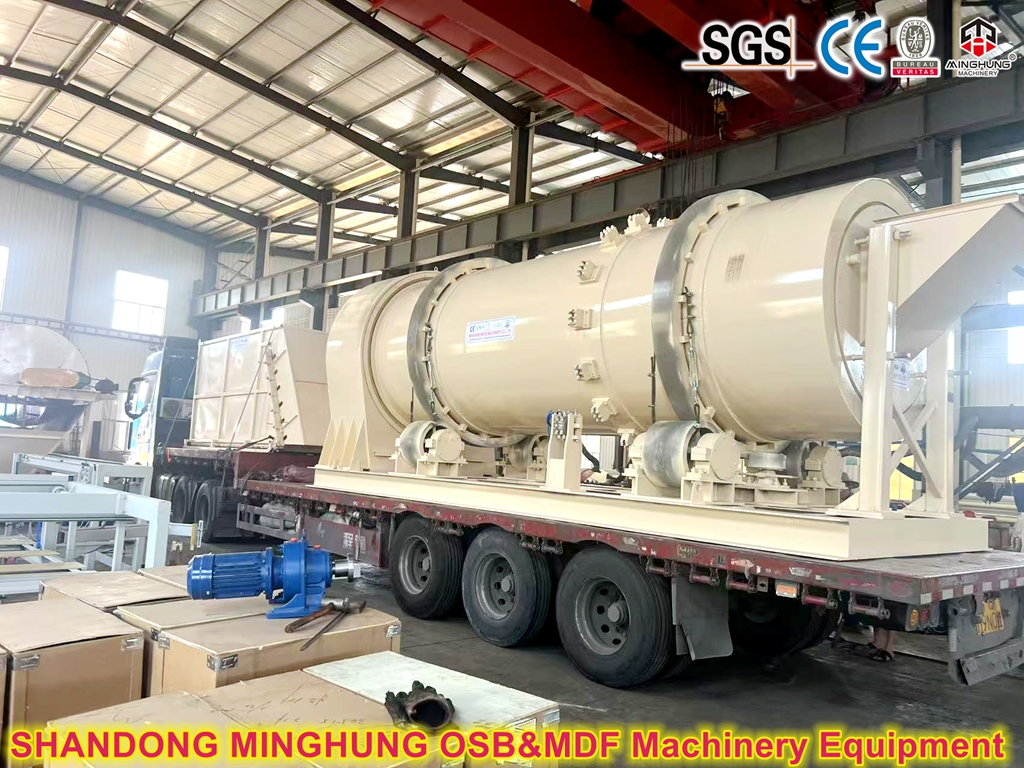 OSB production equipment deliver to India