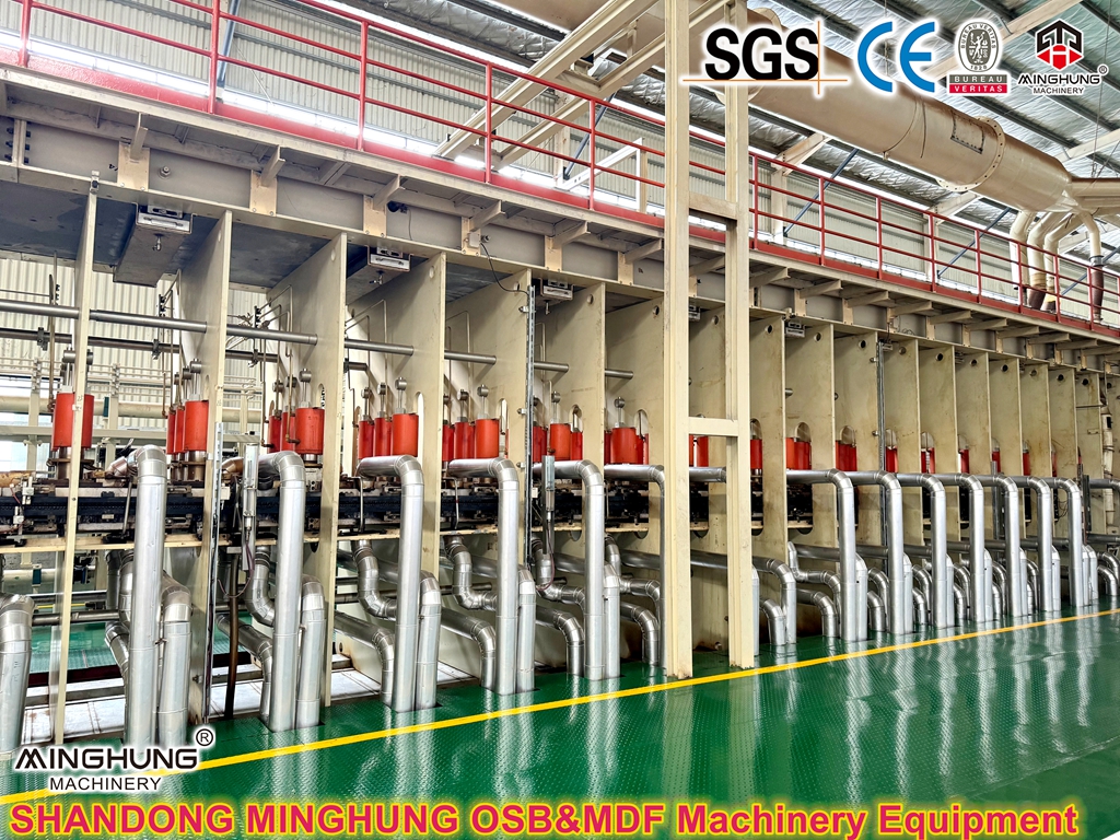 China MINGHUNG Continuous hot press line