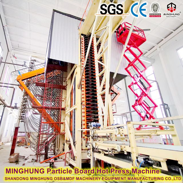 1000-Ton Particleboard Fast-Closing Multi-Layer Hot Press 