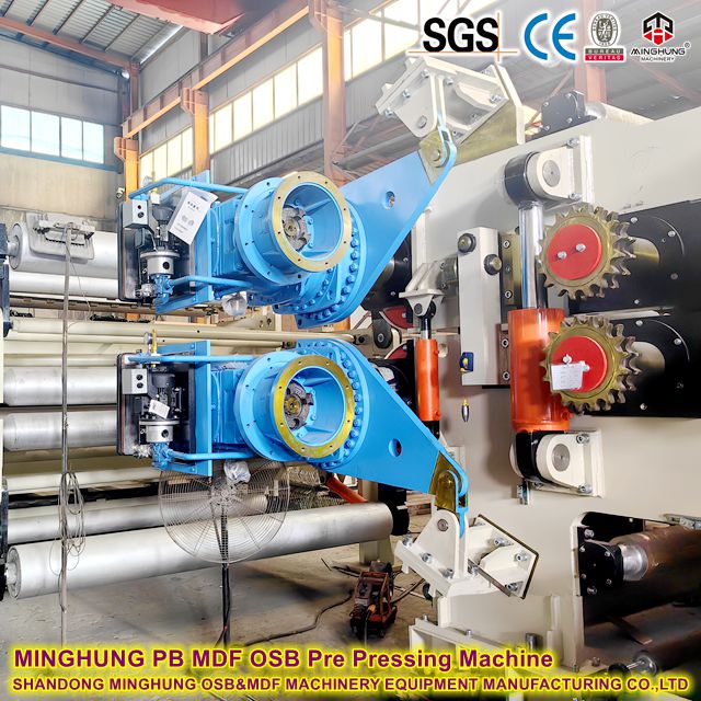 PB MDF OSB Pre Pressing Machine