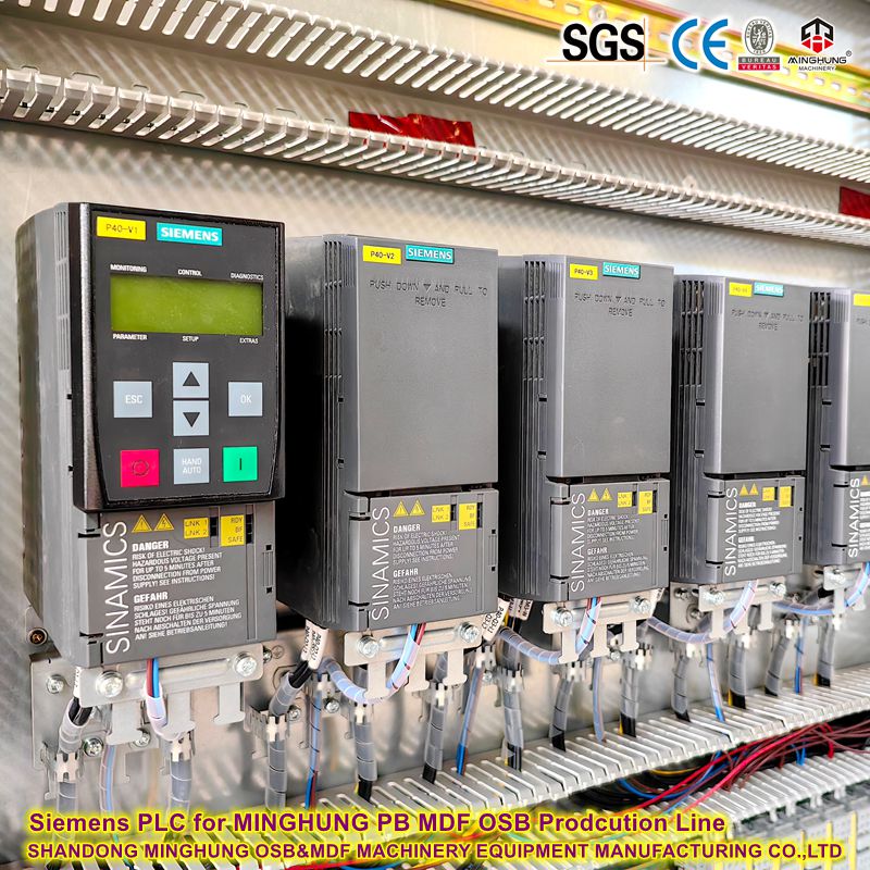 Siemens PLC for MINGHUNG PB MDF Prodcution Line