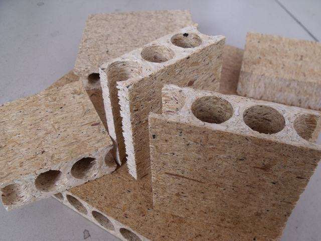 tubular particle board