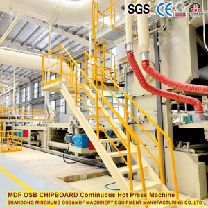 16mm Soundproof MDF Production Line 120,000m³ Annual 