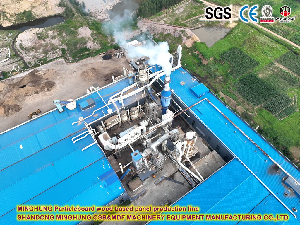 MINGHUNG Particleboard Chipboard wood based panel production line